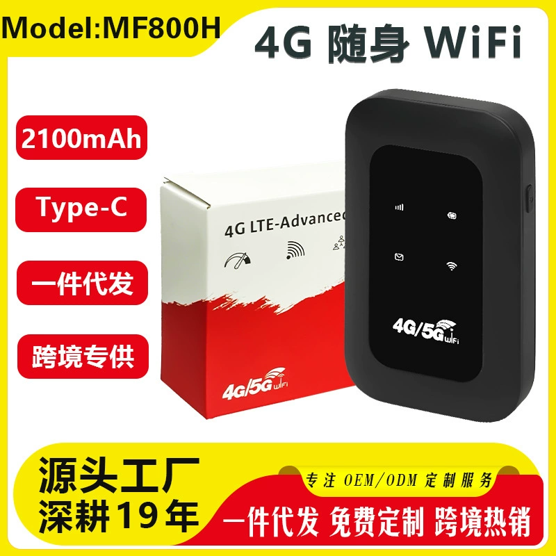 Портативный 4G Wi‑Fi роутер для автомобиля, беспроводной мобильный маршрутизатор с поддержкой SIM (MiFi)
