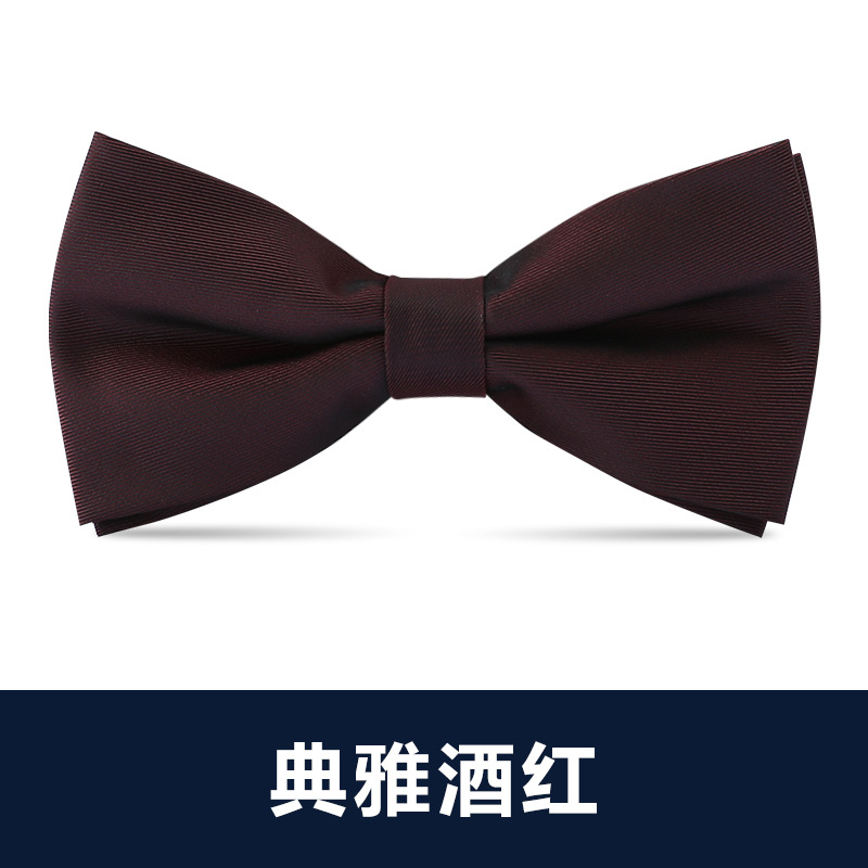 ↤↤↤우아한 버건디 나비넥타이 ↢⇢⇢