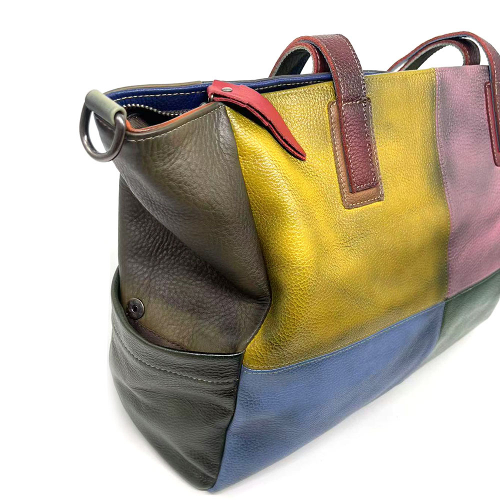Handtasche Fir Dammen Aus Echtem Lieder Vintage Handtasch_voghion.com