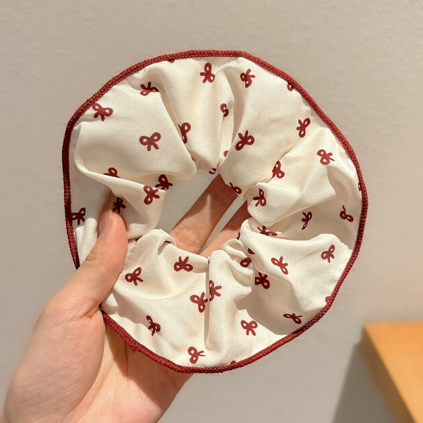 1# white bow print about 14cm