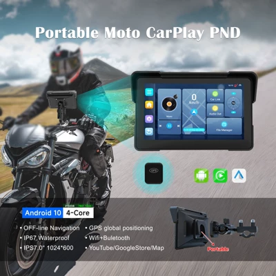 Cross-Border 7inch Motorcycle Motorcycle driving recorder