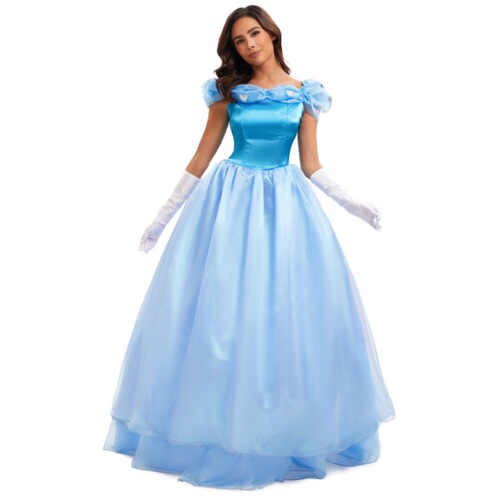 Halloween Cosplay Cinderella Costume Cinderella Princess Dress Fairy Tale Stage Performance Costume Set