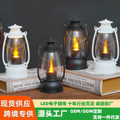 LED電子キャンドルライト、クロスボーダー風ランプ、ポニーランプ、クリスマスデコレーション、ポータブルランプオーナメント、ハロウィンナイトライト