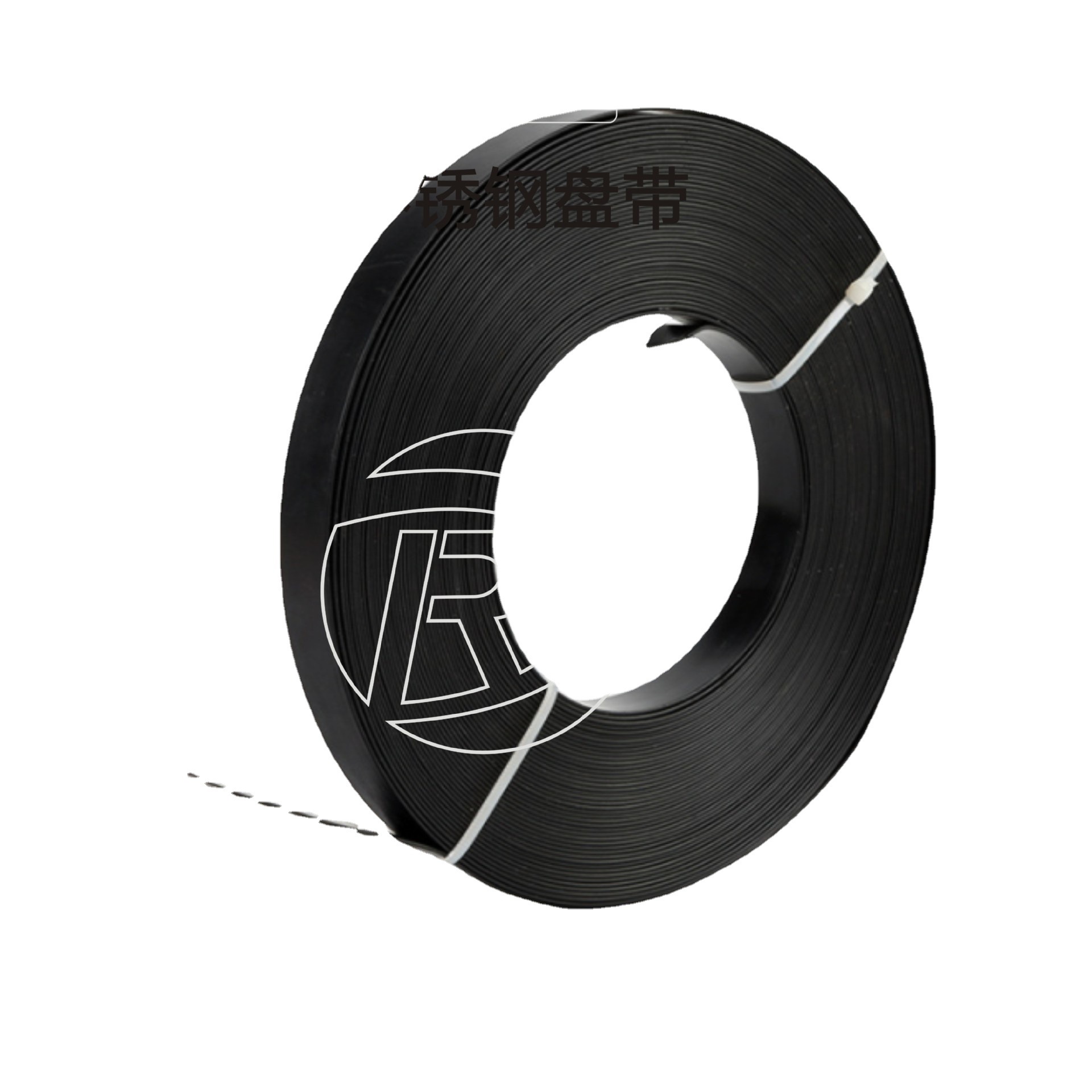 厂家供应 0.4mm厚 不锈钢盘带【喷塑】 材质201、304、316