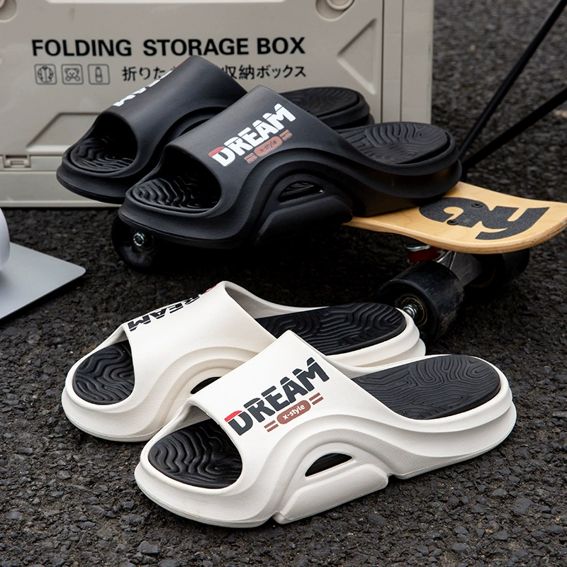 Тапки мужские 2025 новый летом носить нескользящие и толстые днища фекалии сандалии мужские спортивные пляжные сандалии на открытом воздухе