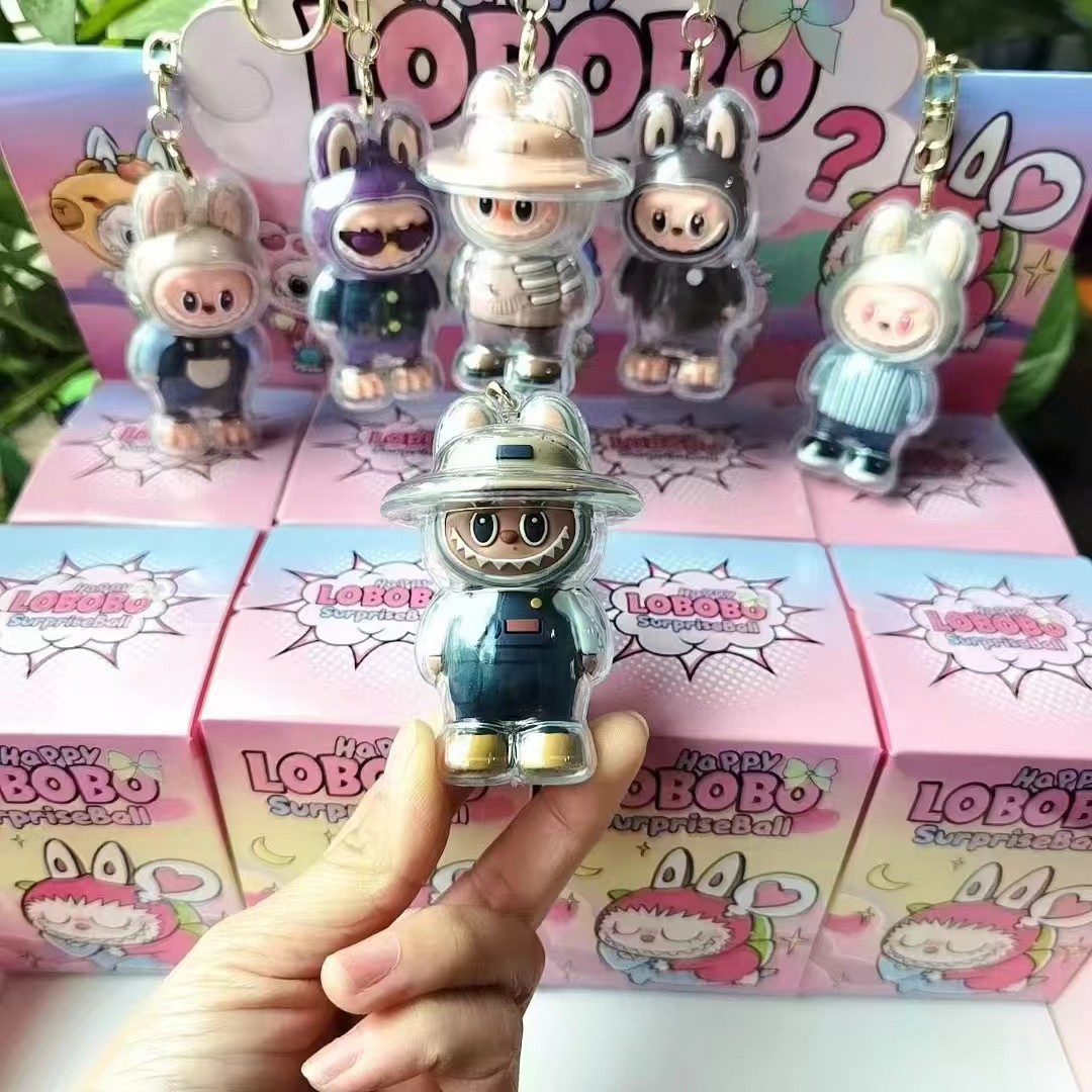 Llavero de tela, llavero, mochila, colgante, cinturón de accesorios, carcasa protectora, Caja ciega, lindo muñeco, moda, juguetes de regalo transfronterizos