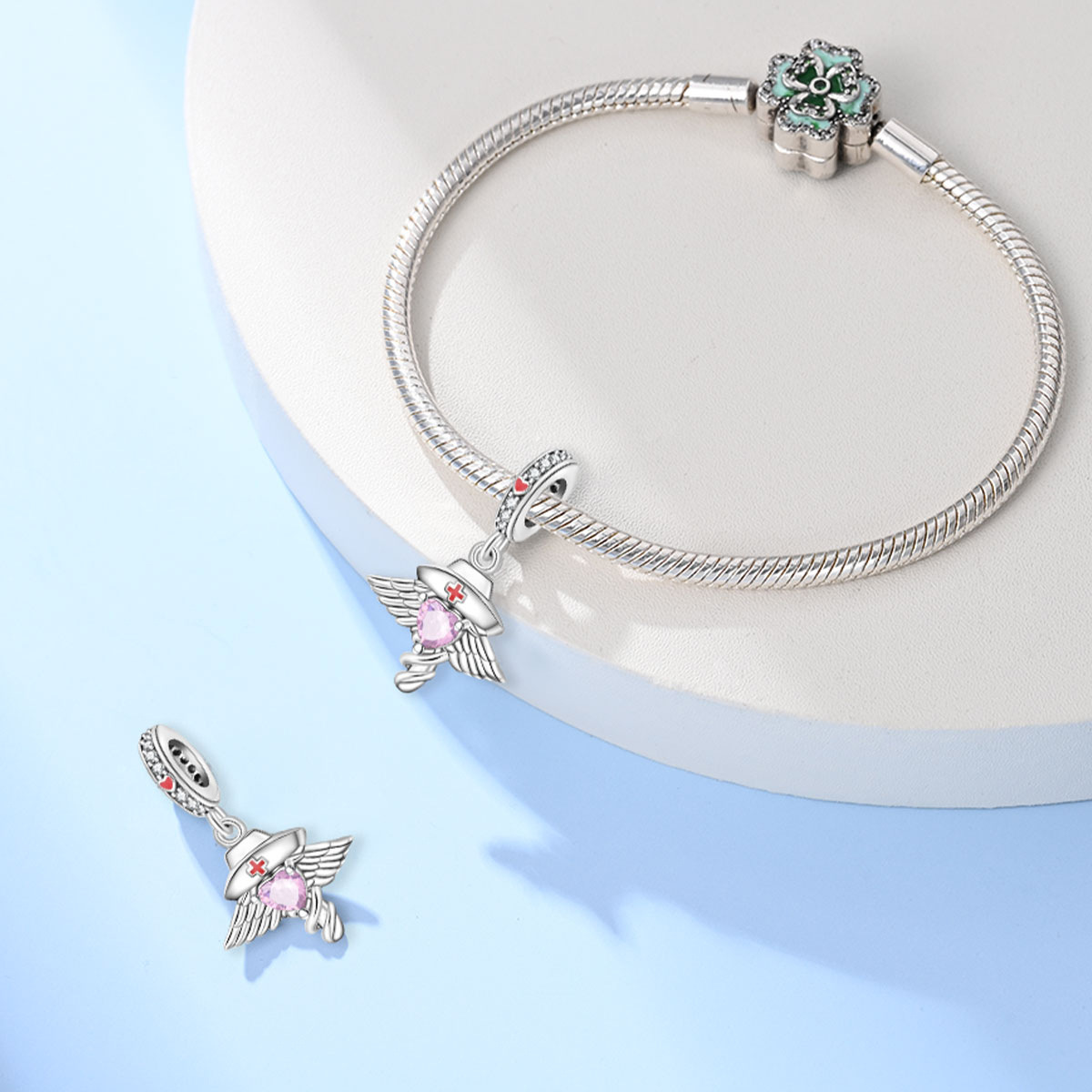 Angel Nurse Cap Charm, additional image 4