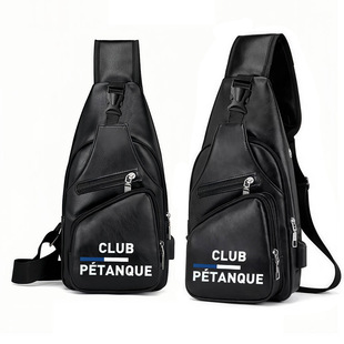 ֧�ց�D����-CLUB P&Eacute;TANQUE ��ʽ�؝L����ĸӡ�� PU ���e���