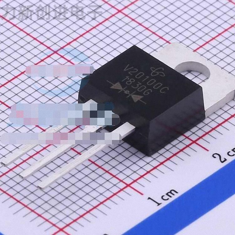 V20100C-E34W封装TO-220AB肖特基二极管