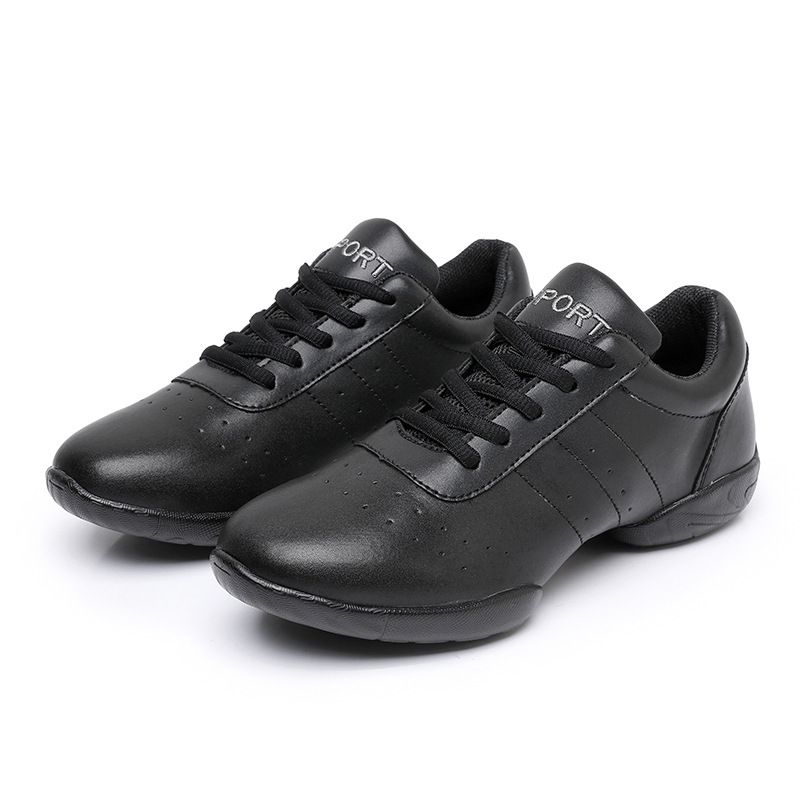 Competitive Aerobics Shoes,Cheerleading Competition-specific Shoes,White Aerobics Shoes,Soft-soled Children's Cheerleading Training Shoes