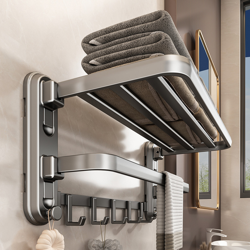 Gun Gray Suction Cup Towel Rack Bathroom Punch-Free Wall-Mounted Towel Rack Toilet Hook Hanging Rod Bathroom Storage Shelf Gun Gray Suction Cup Towel Rack Bathroom Punch-Free Wall-Mounted Towel Rack Toilet Hook Hanging Rod Bathroom Storage Shelf