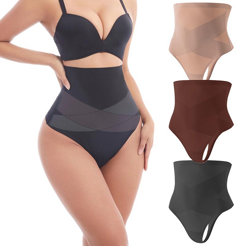 Cross-Border Plus-Size High-Waisted Shapewear Thong Seamless Tummy Control Waist Cincher Butt-Lifting Thong X-Type Enhanced Version New Shaping Cross-Border Plus-Size High-Waisted Shapewear Thong Seamless Tummy Control Waist Cincher Butt-Lifting Thong X-Type Enhanced Version New Shaping