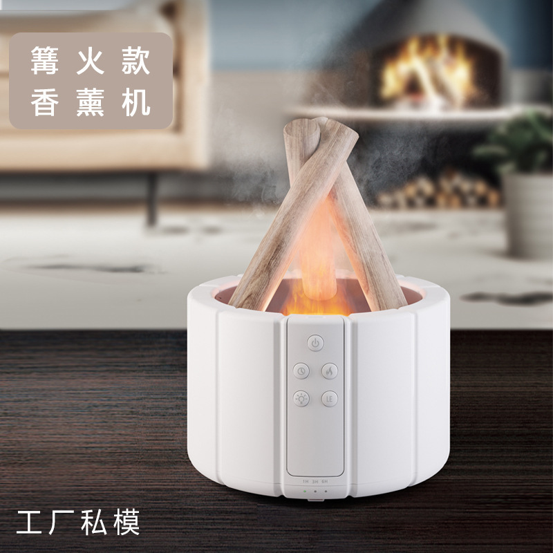 クロスボーダー新しい炎アロマセラピー加湿器寝室用小さなリビングルームデスクトップホームキャンプファイヤーアロマセラピー加湿器|undefined