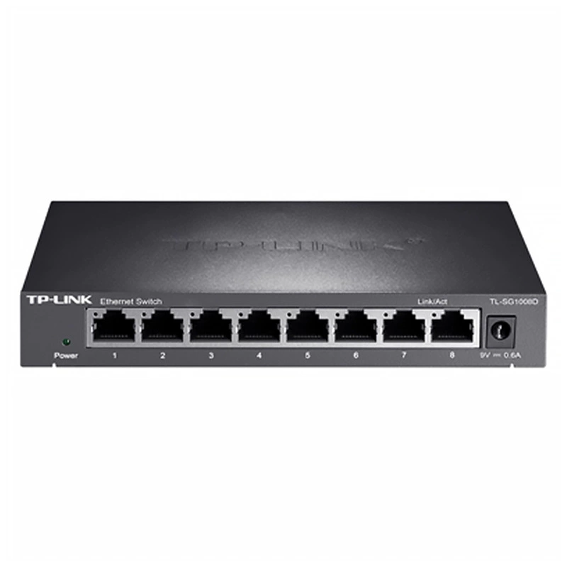 TP-LINK Switzer 8-порт SG1008D маршрутизатор объединяет полноформатный Gigabit коммутатор 1000M
