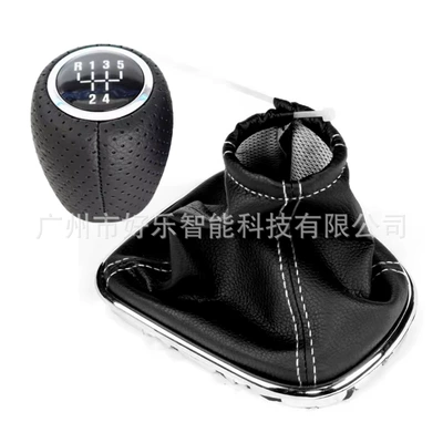 shift knob handball gear Cab and accessories - sk-chevy44-black-leather-white-stitch-set-r5-quick-drill-black-leather-cue-tip-2-piece-set