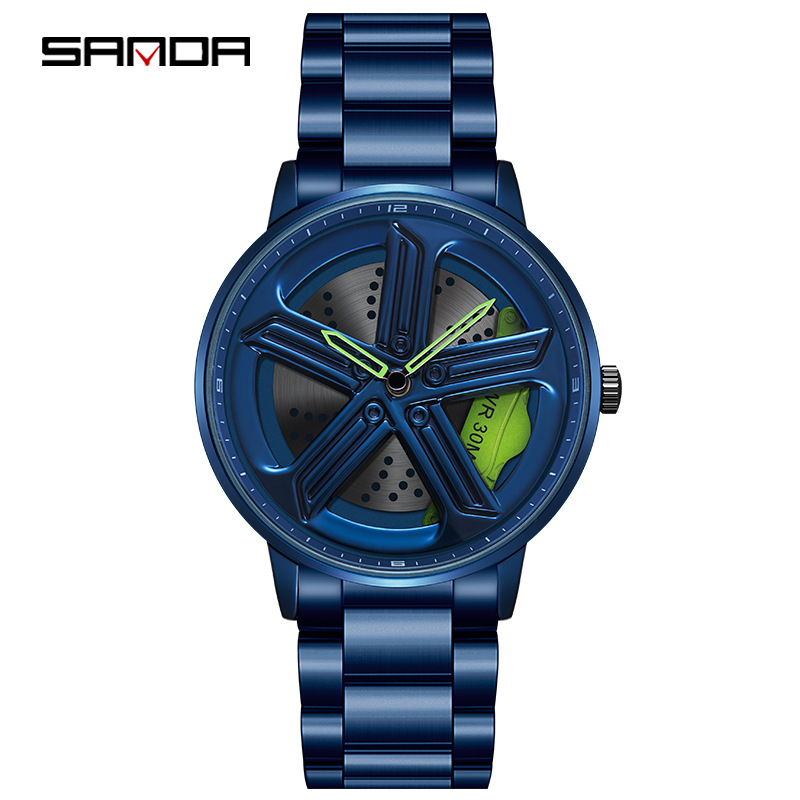 1106 스틸 벨트 블루