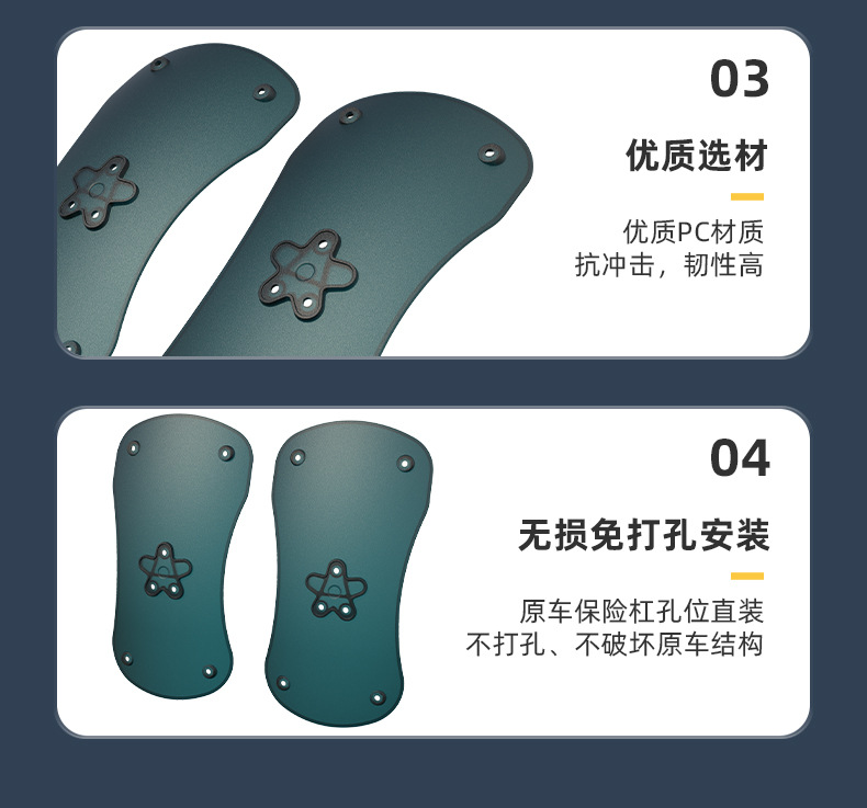 Suitable for motorcycle butterfly bumper knee protector windshield knee protector wind baffle fender modification accessories