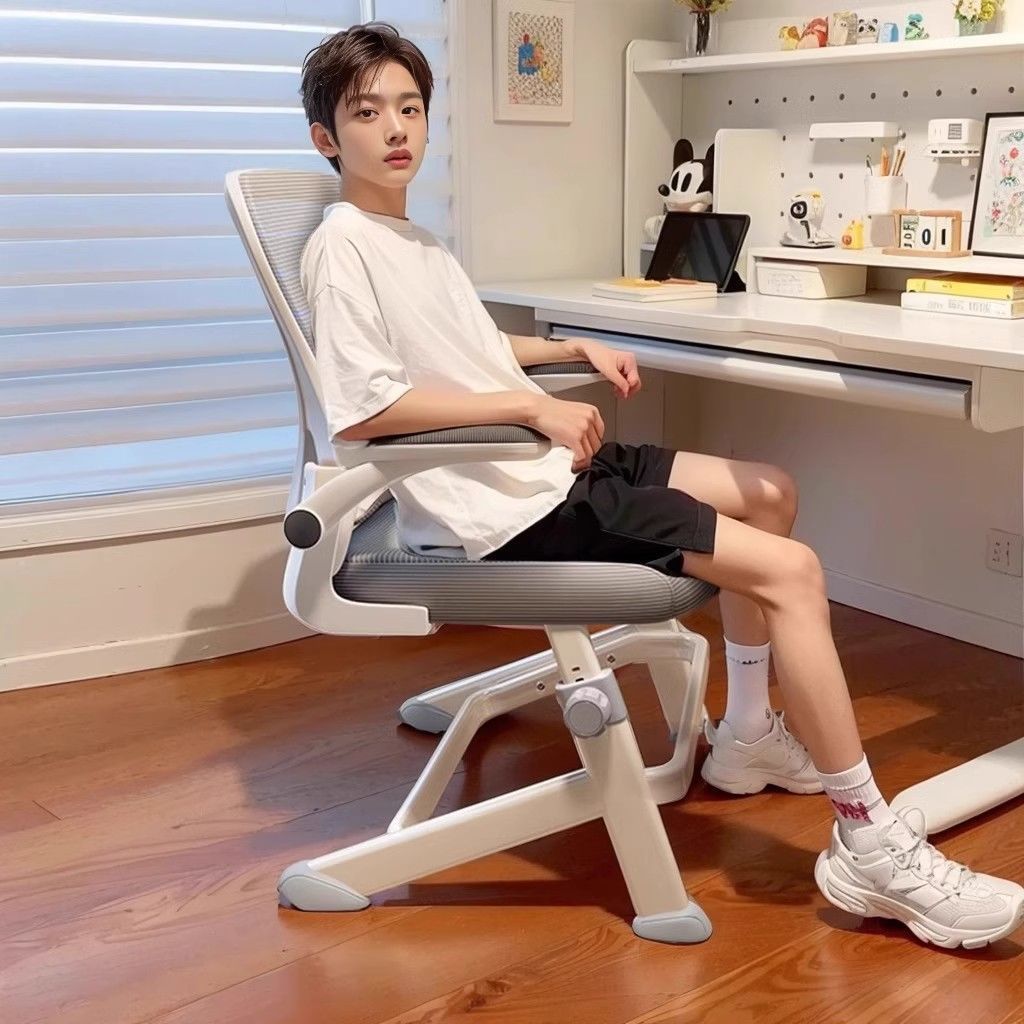 Home Dormitory Desks and Chairs for Teenagers, Middle and High School Students, Adjustable Multi-Dimensional Posture Correction Learning Chairs, Cross-Border Wholesale