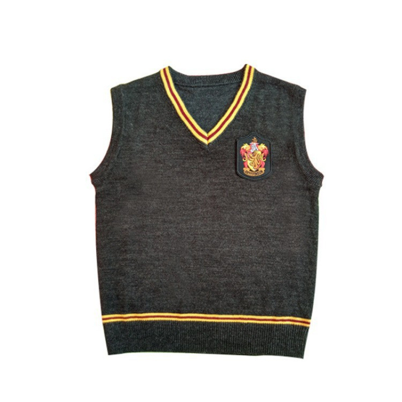 Factory in stock Harry Potter vest suit V-neck sweater Gryffindor COS sweater vest wholesale