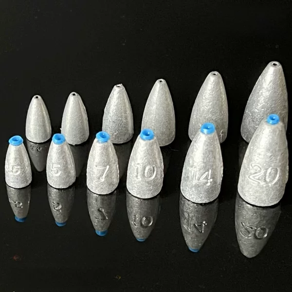 Luya bullet lead concave bottom Luya bullet lead wholesale plastic heart ordinary Texas fishing group Luya lead pendant fishing gear