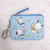 Wallet, set with key, keychain, cartoon card holder