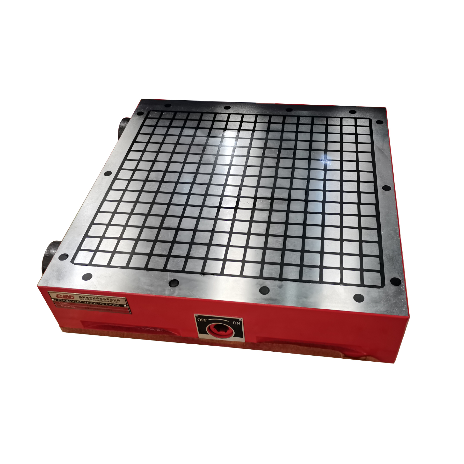 台湾精展GIN超强方格永磁吸盘54540电脑锣数控铣床雕刻机方格磁台