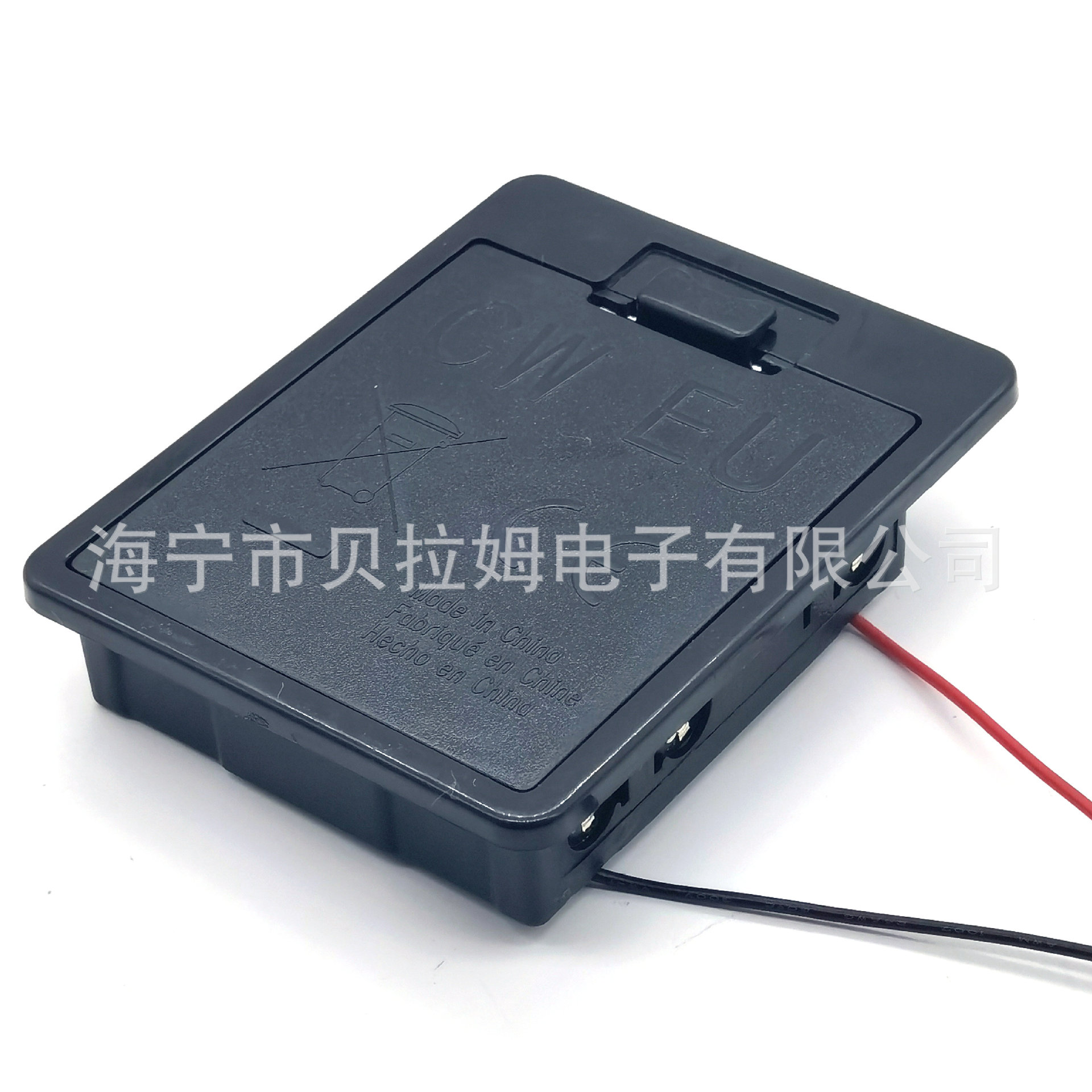 4AA五号四节5号4节UM4*4翻盖保险箱电池盒