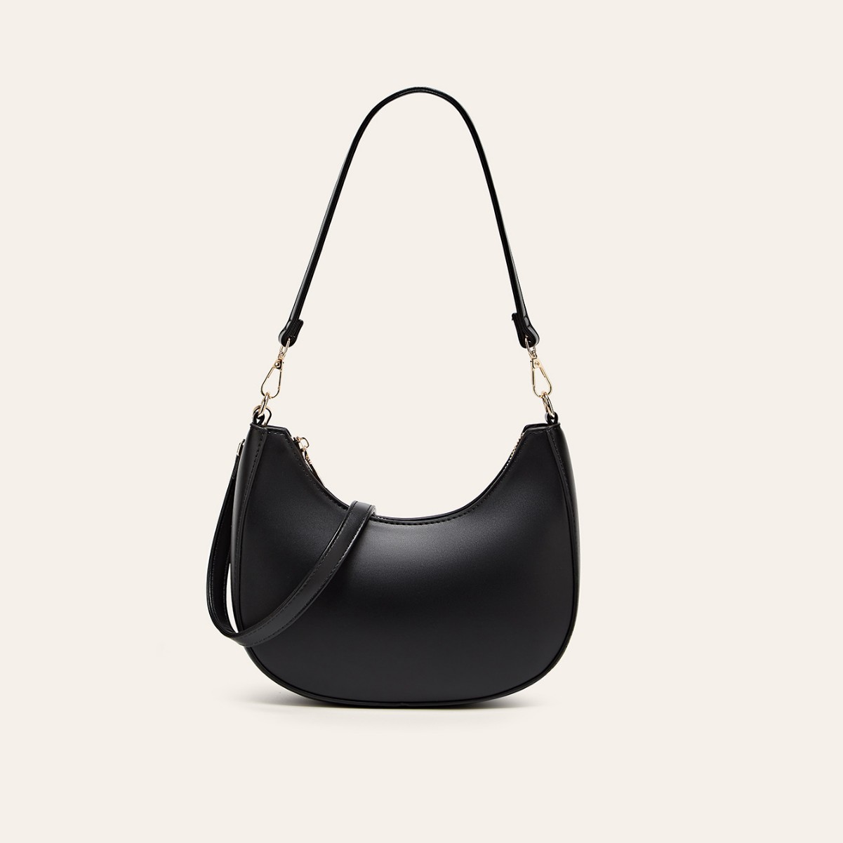 New Trendy Women's Crescent Armpit Bag, High-Quality and Stylish Shoulder Handbag, Urban Simple Crescent Saddle Bag