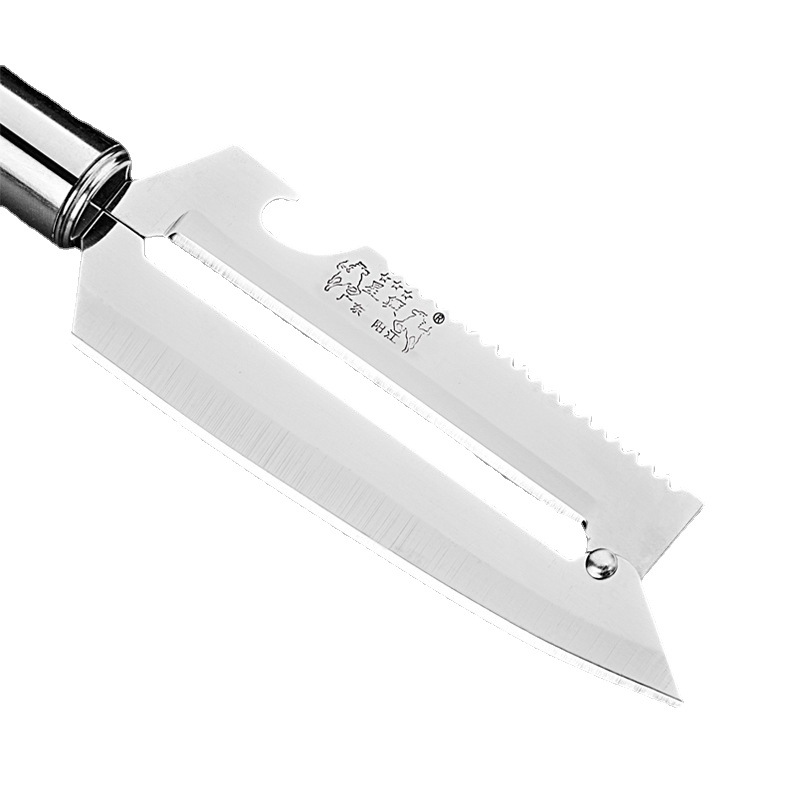 Xingxing hogar tradicional melón y fruta peladora cuchillo multiusos patata pelador de acero inoxidable punta caña de azúcar cepilladora al por mayor