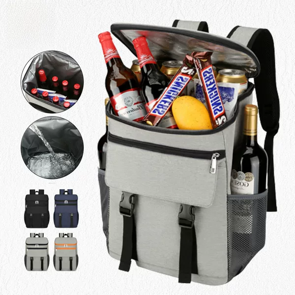 Warneim Cross-border Backpack Outdoor Insulation Backpack Aluminum Foil Outdoor Travel Picnic Camping Large Capacity Ice Pack