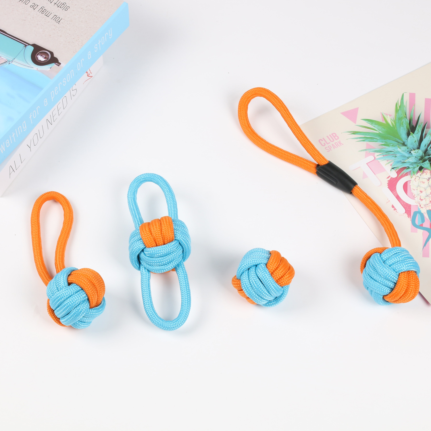 Juguetes para perros tejidos de polipropileno personalizados del fabricante