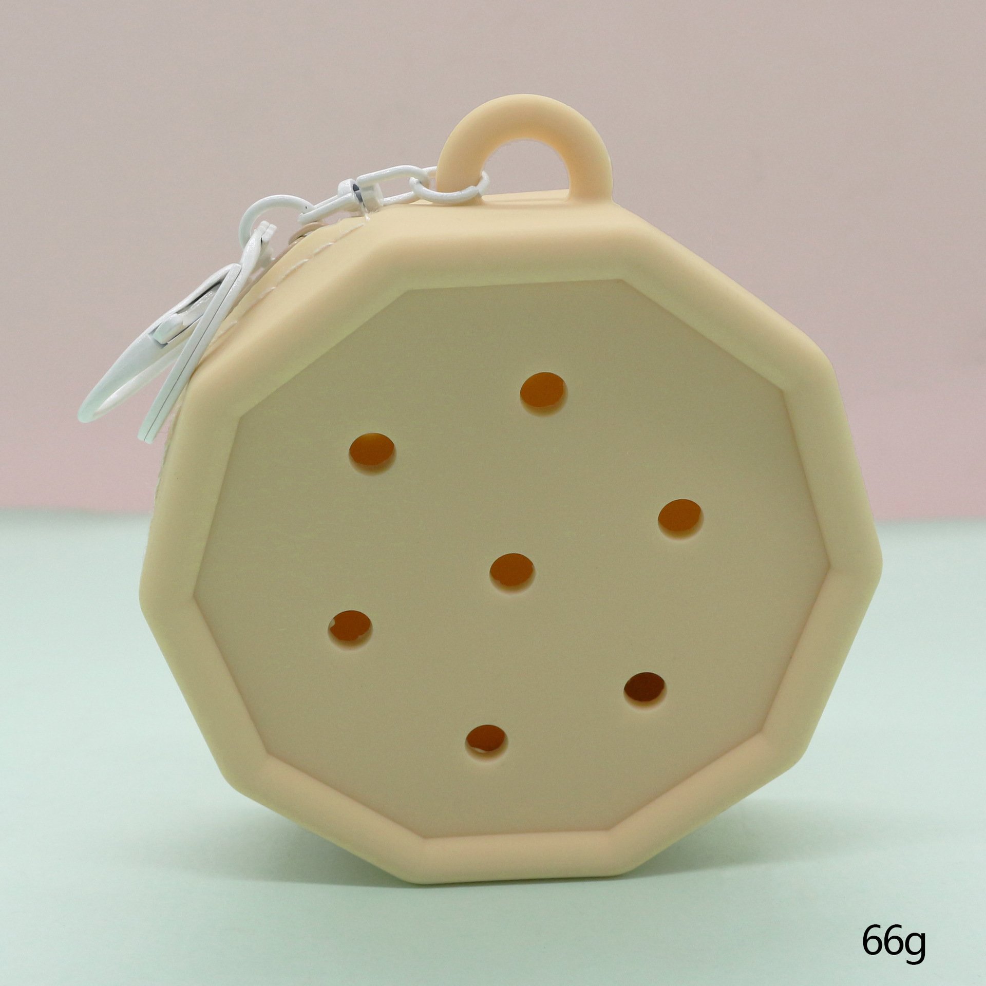 Inventario de dibujos animados de silicona agujero bolsa mini bolso diy bolsa de almacenamiento bolso auriculares llavero colgante regalo