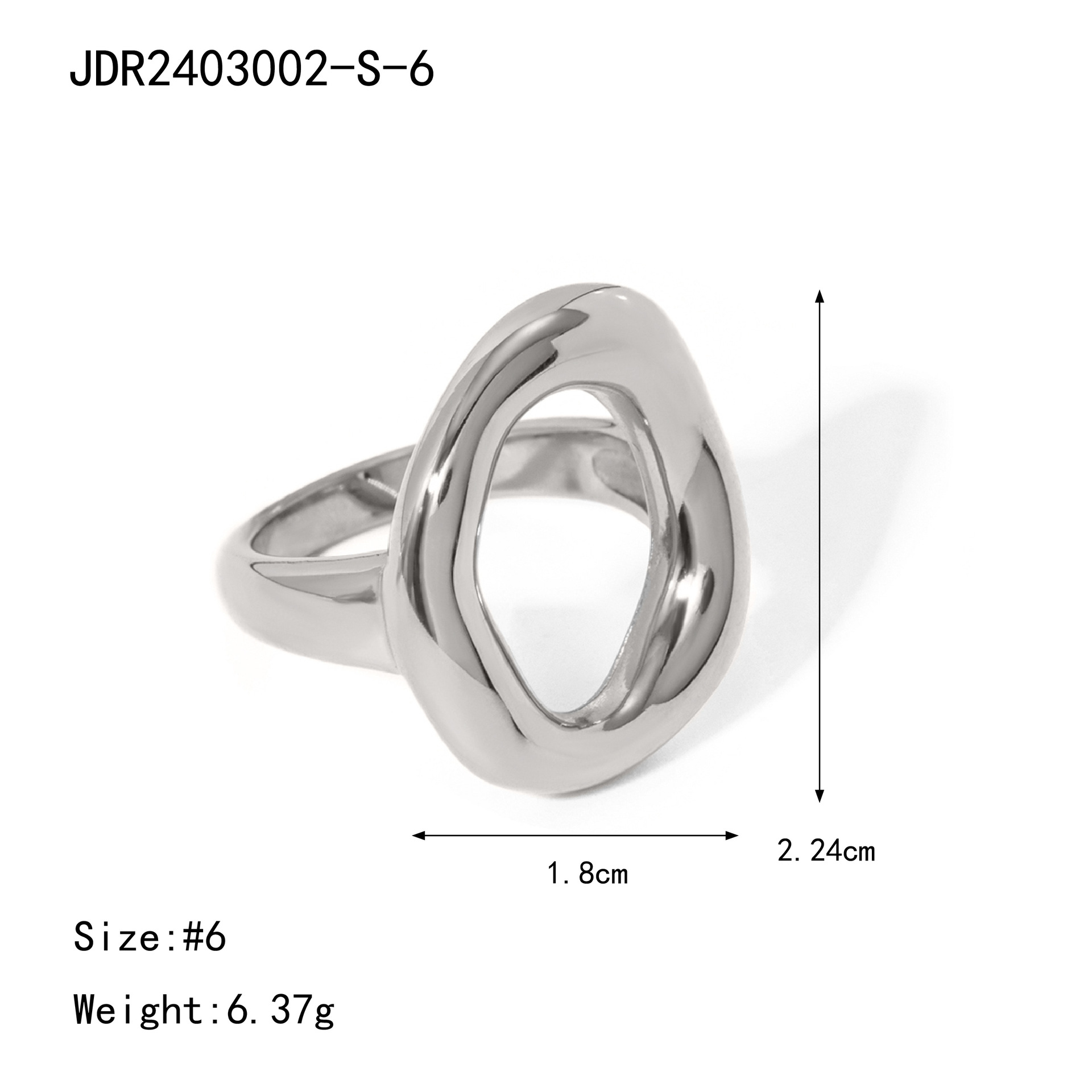 JDR2403002-S-6 size