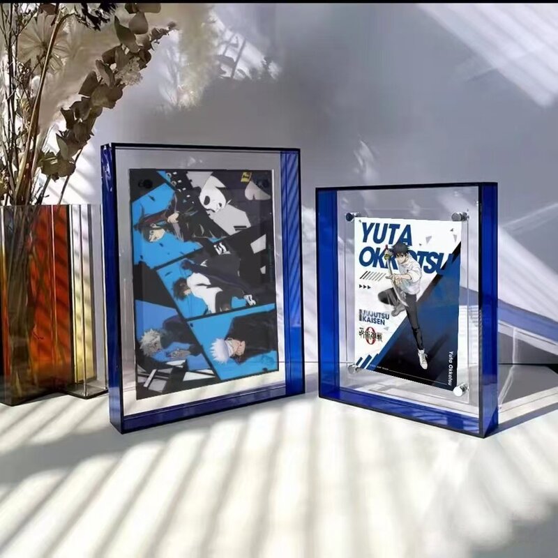 1000-piece puzzle 70x50 acrylic transparent photo frame, 500-piece special wall-mounted picture frame, large size photo frame