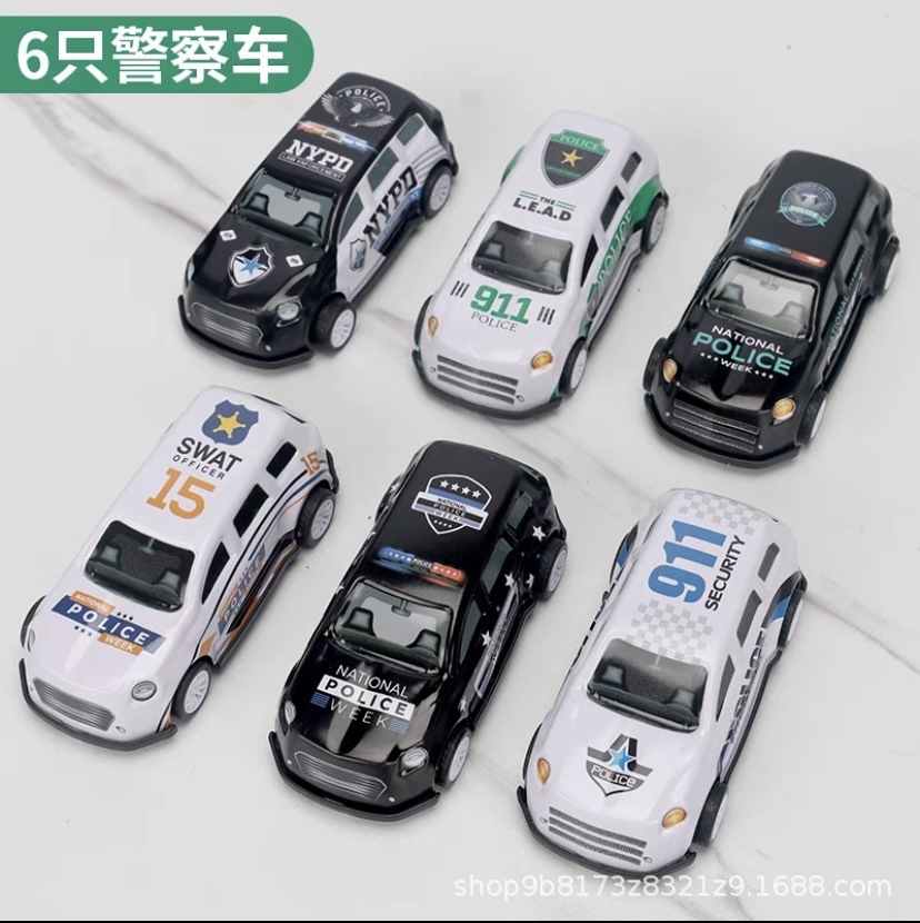 中号警车8cm