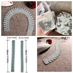 GFクロスボーダー独立ステーションニューシライコーンHemmerシリカゲル裁縫ツールグリーン位置決め針プラスチック