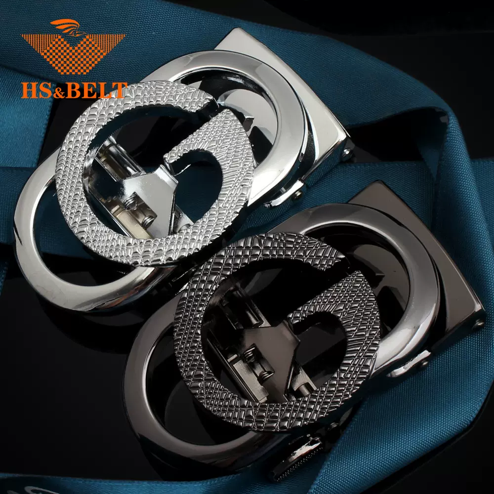 泓昇 皮带扣字母g自动扣男皮带头锌合金扣头腰带扣裤带头批发厂家