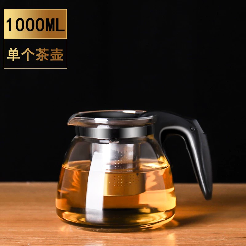 Glass teapot, filter, tea set, tea cup, flavored tea, red (black) tea