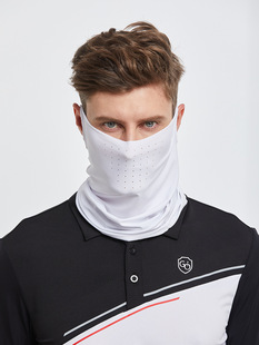 Летняя шелковая одежда, быстросохнущая дышащая спортивная медицинская маска, популярно в интернете, защита от солнца