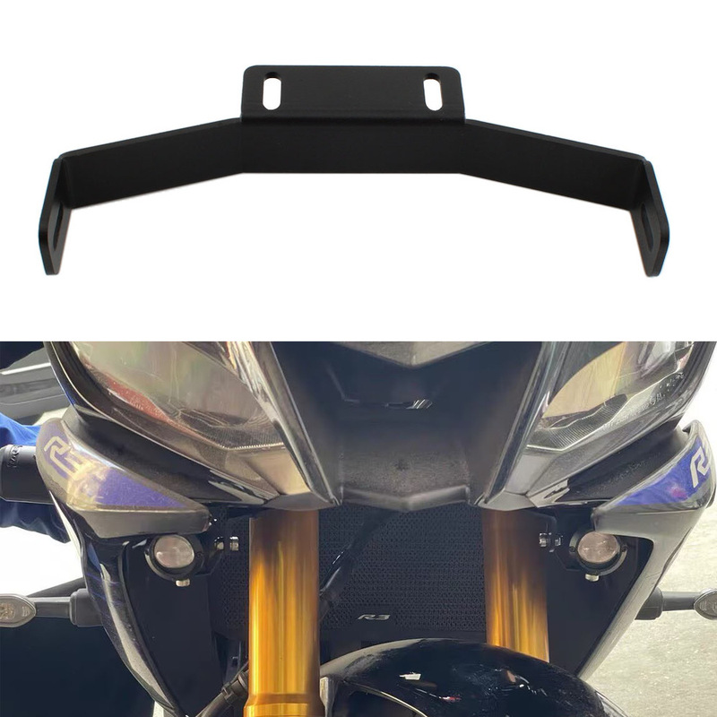 Suitable for Yamaha YZF-R3 modified hidden spotlight bracket, fog light bracket, auxiliary light bracket Suitable for Yamaha YZF-R3 modified hidden spotlight bracket, fog light bracket, auxiliary light bracket
