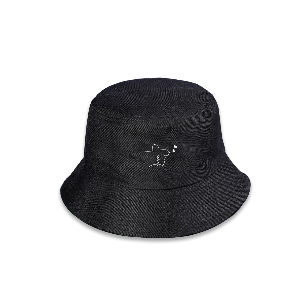 Sombrero Pescador con Diseño de Corazón, Ala Ancha con Protección Solar, para Primavera y Verano image 3
