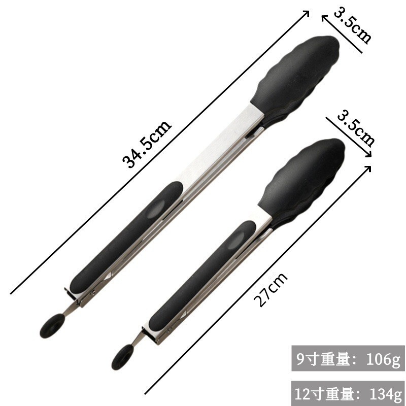 メーカー卸売 ステンレス製フードクリップ シリコン製フードクリップ バーベキュークリップ 家庭用調理器具 多機能クリップ|undefined