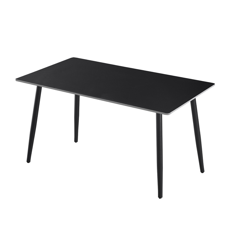 Mesa y silla de comedor de roca de lujo nórdica pequeña casa moderna simple y multi-tamaño rectangular fácil de cuidar mesa de comedor