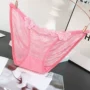 低腰女式少女蕾丝三角裤