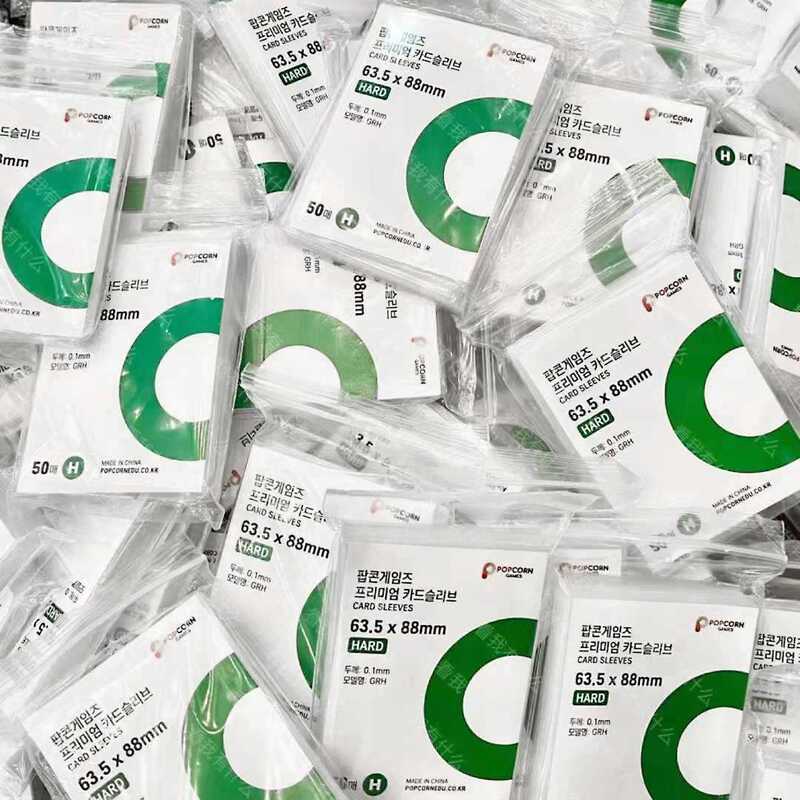 Popcorn Card Film 20 Silk High-Transparency Star Idol Photo Card Protective Film 3inch Photo Protective Cover Polaroid Batch