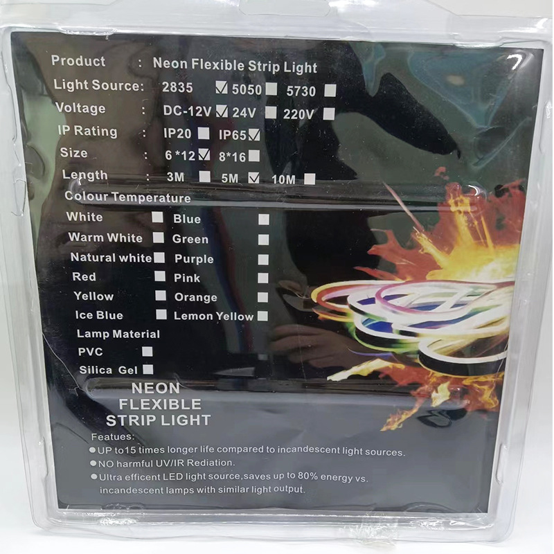 LED 12v luz de neón flexible 2835 cuentas de lámpara 6*12mm para hacer gráficos y texto luces de bajo voltaje especiales con suministro directo de pelea