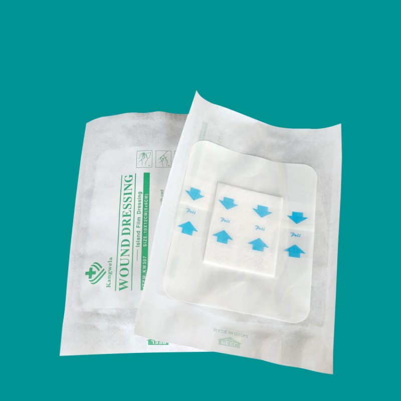 Big self-adhesive transparent polyurethane breathable band-aid