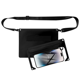 Amazon Hot Sale Portable Detachable Two-in-One Fashionable Waterproof Crossbody Bag Waist Bag Sports Mobile Phone Waterproof Bag