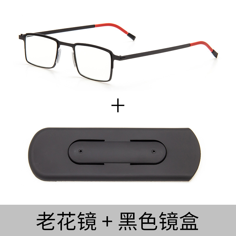 Gafas de lectura con filtro de luz azul modelo 2025 para hombres y personas mayores, gafas ligeras con soporte para teléfono, gafas de lectura.