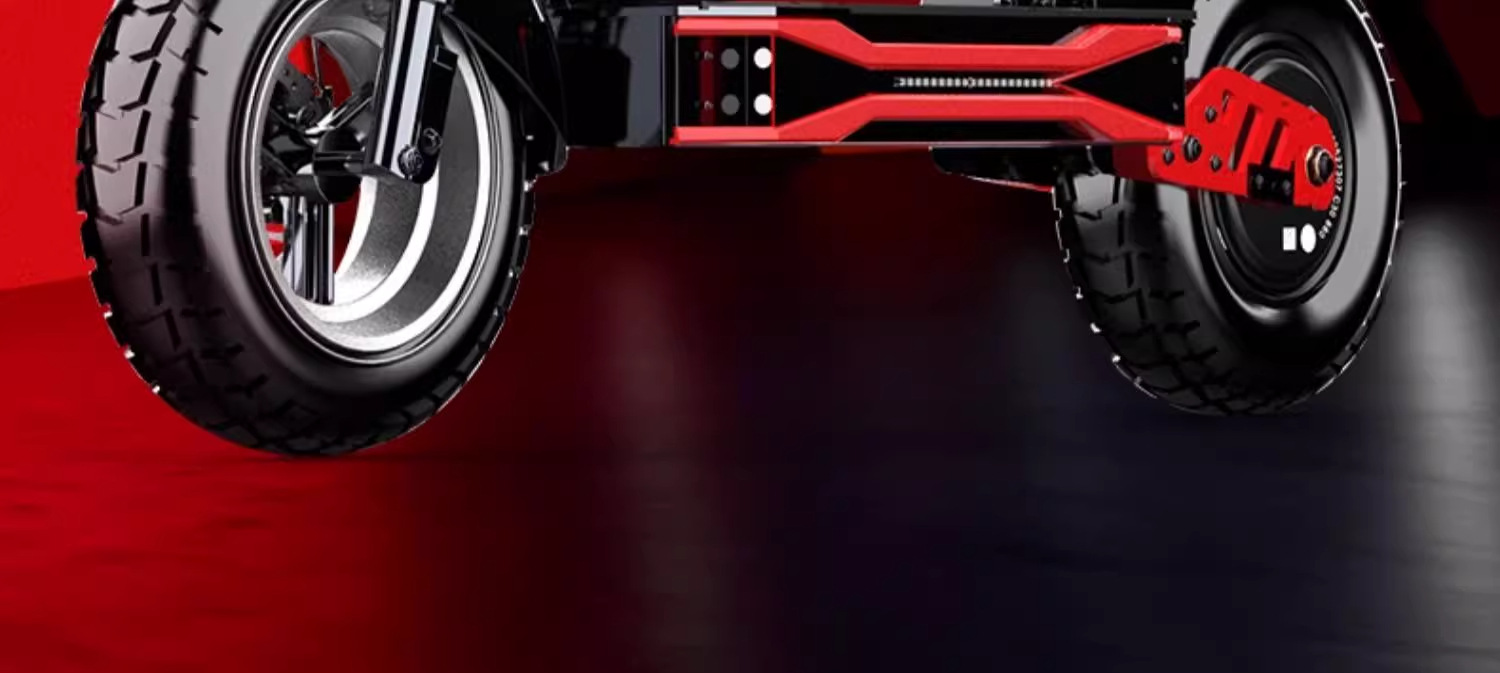SEALUP is a foldable, small electric scooter with a small trunk and off-road shock absorption, suitable for commuting to work